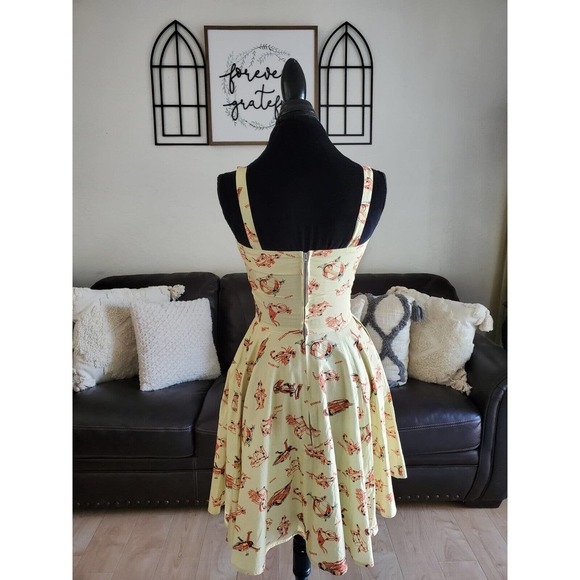 Bernie Dexter Celestial Sky Horoscope Zodiac Space Pinup Astrology dress - Picture 2 of 12